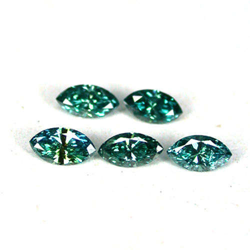 JUST JEWELS -  BLUE DIAMOND LOT ( 0.45 TCts)