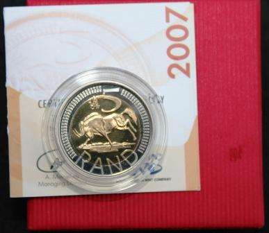 Scares 2007 Oom Paul Mint Mark R5 With Certificate