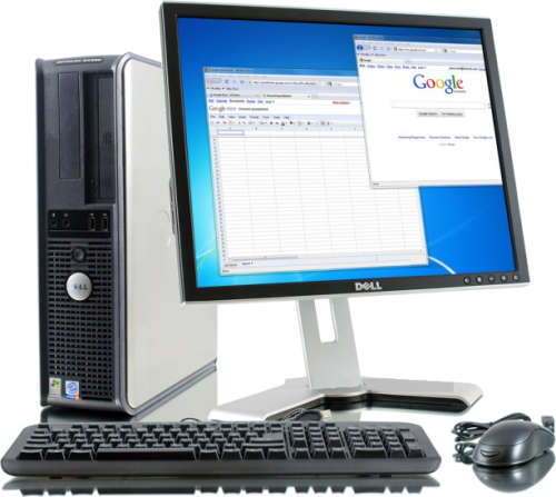 Dell Optiplex GX520 + LCD Monitor (refurbished)