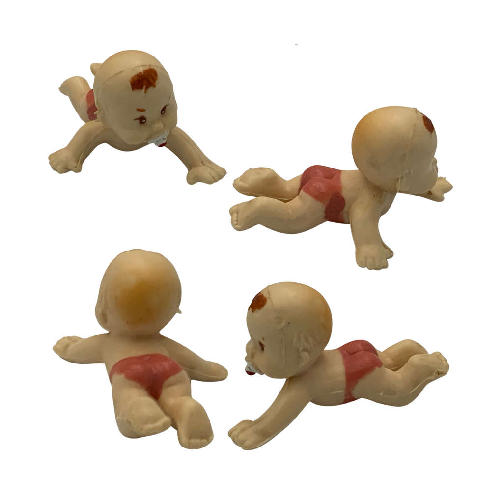 8 piece Miniature dolls Cute little miniatures, Mattel Magic Nursery Collectible Small Surprise