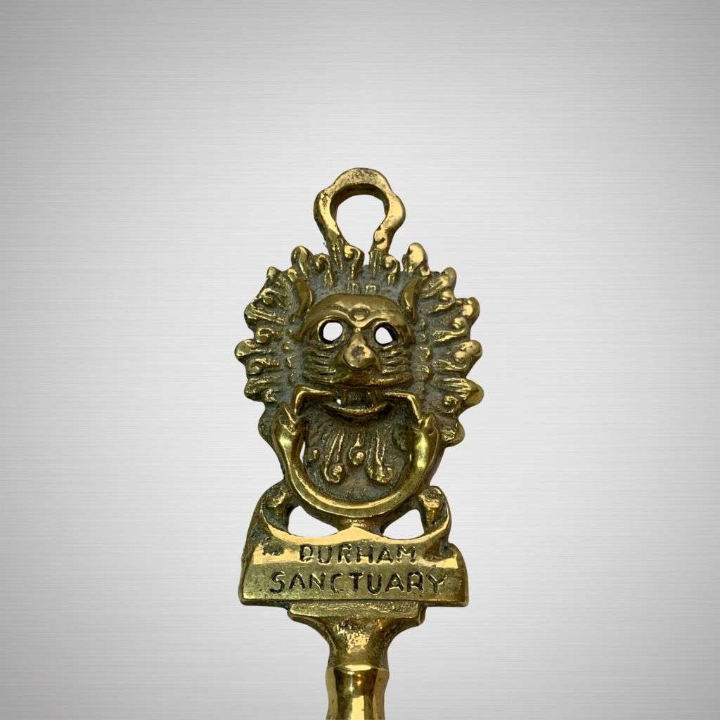 Antique Durham Sanctuary Fireplace Beast Fork - Romanesque Style, Harry Potter Filming Location