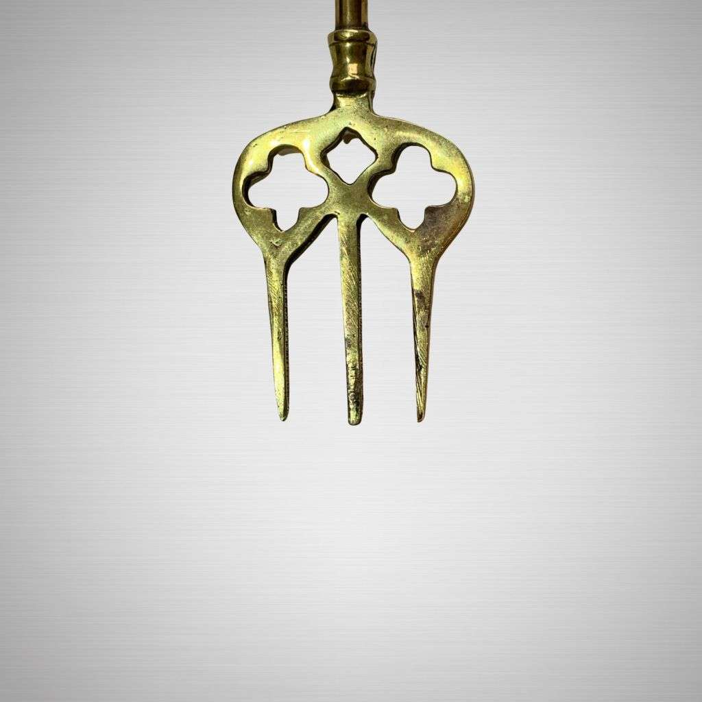 Antique Durham Sanctuary Fireplace Beast Fork - Romanesque Style, Harry Potter Filming Location