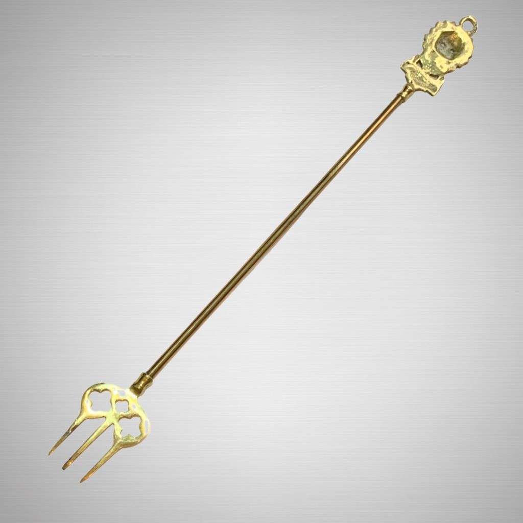 Antique Durham Sanctuary Fireplace Beast Fork - Romanesque Style, Harry Potter Filming Location