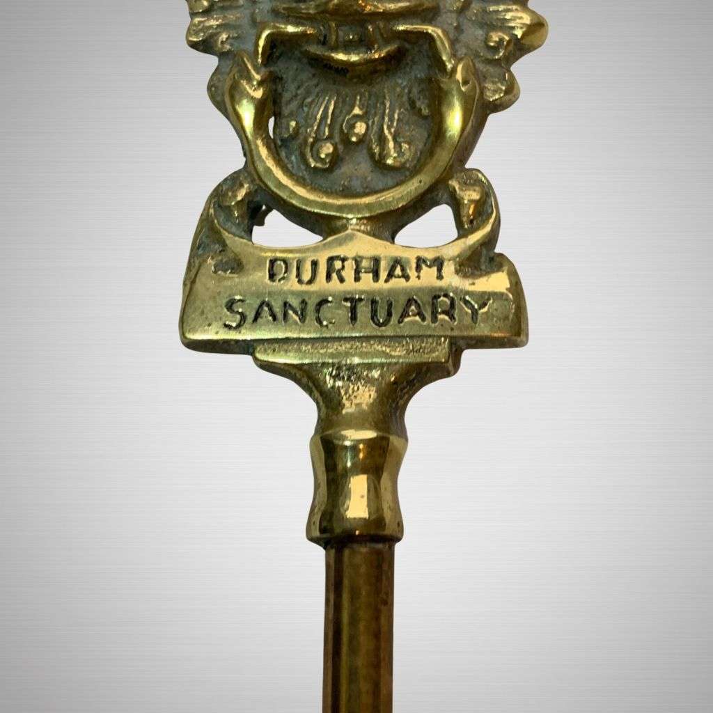 Antique Durham Sanctuary Fireplace Beast Fork - Romanesque Style, Harry Potter Filming Location