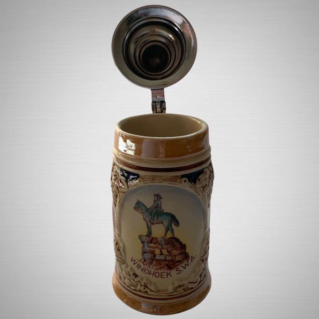 Rare Original 4 King Beer Stein DBGM - Windhoek SWA