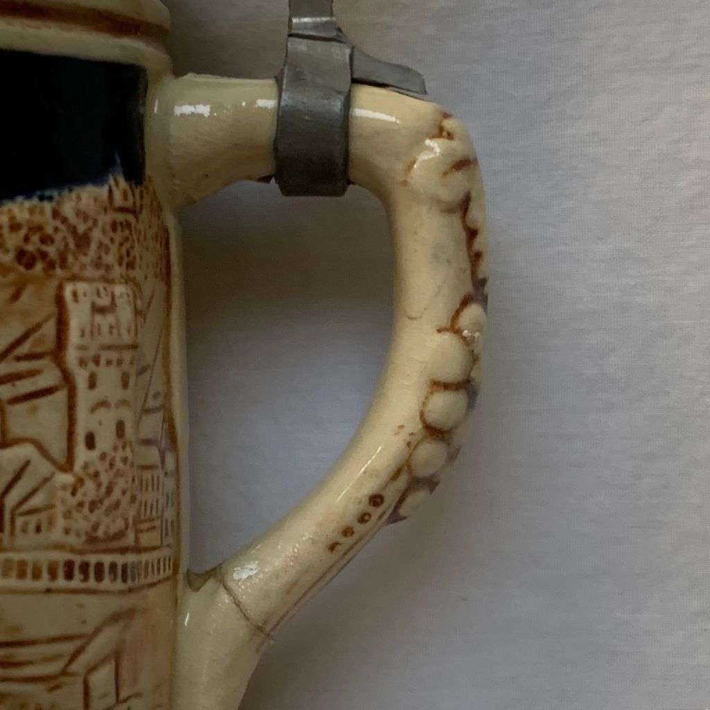 Rare Original 4 King Beer Stein DBGM - Windhoek SWA