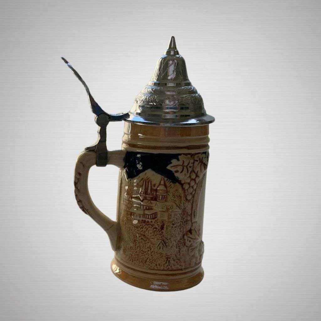 Rare Original 4 King Beer Stein DBGM - Windhoek SWA