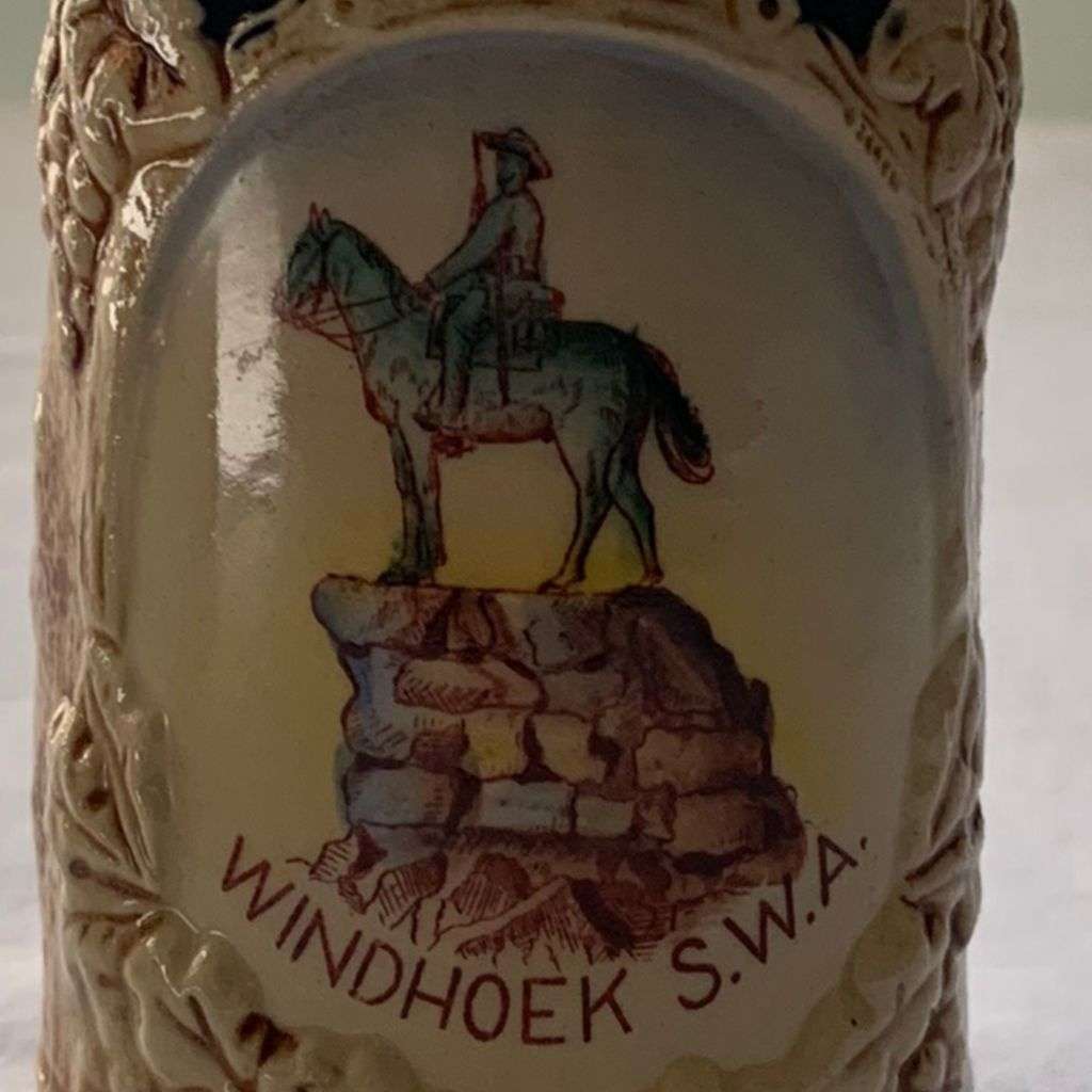 Rare Original 4 King Beer Stein DBGM - Windhoek SWA
