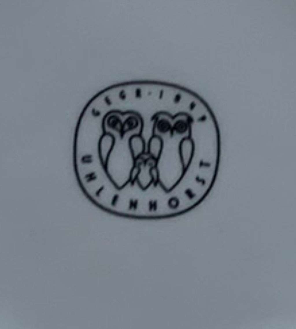 3 Düsseldorf Schloss Jagerhof Porcelain Mini Decoration Plates - GEGR 1849 UHLENHORST