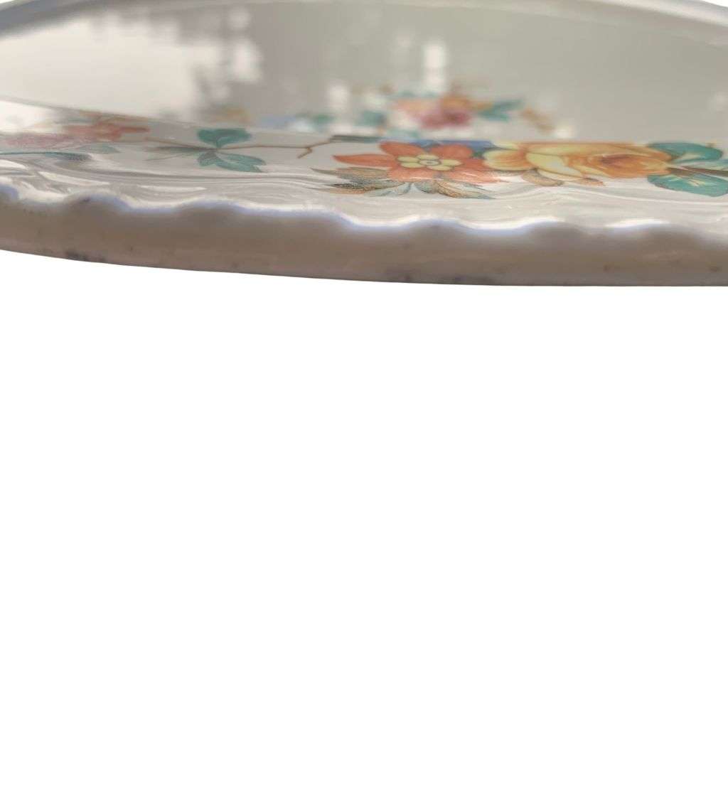 Vintage WH Grindley Ironstone China Creampetal Large Platter, 41.5cm