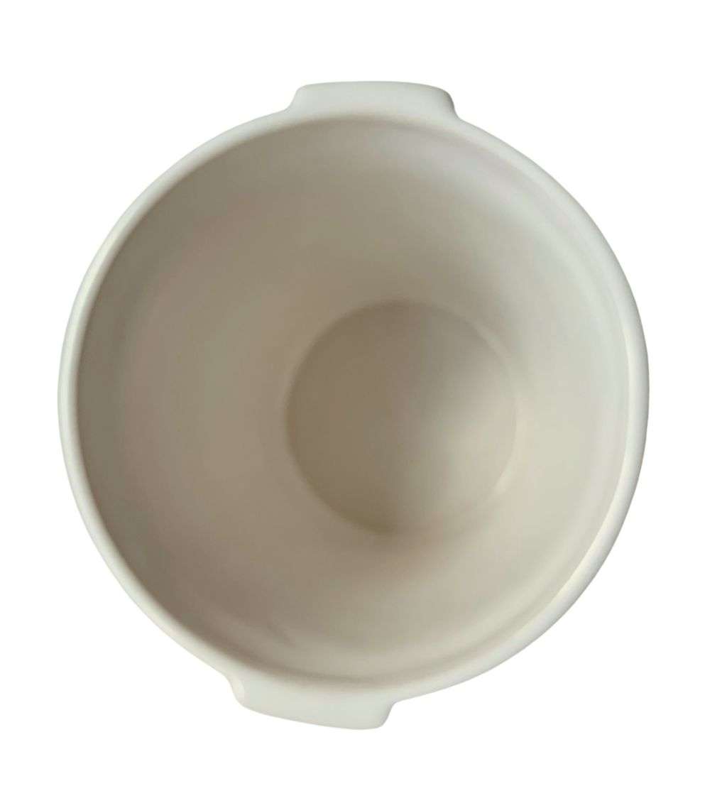 Vintage Decorative Ceramic Ice Bucket: Mims Advertising Collectible