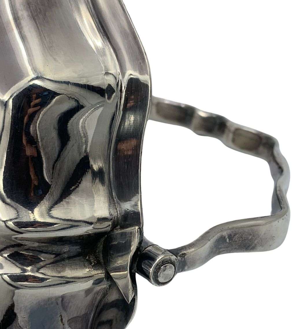 Antique Basket Tray with Handle - JC & Co Ltd EPNS Made in England c.1914