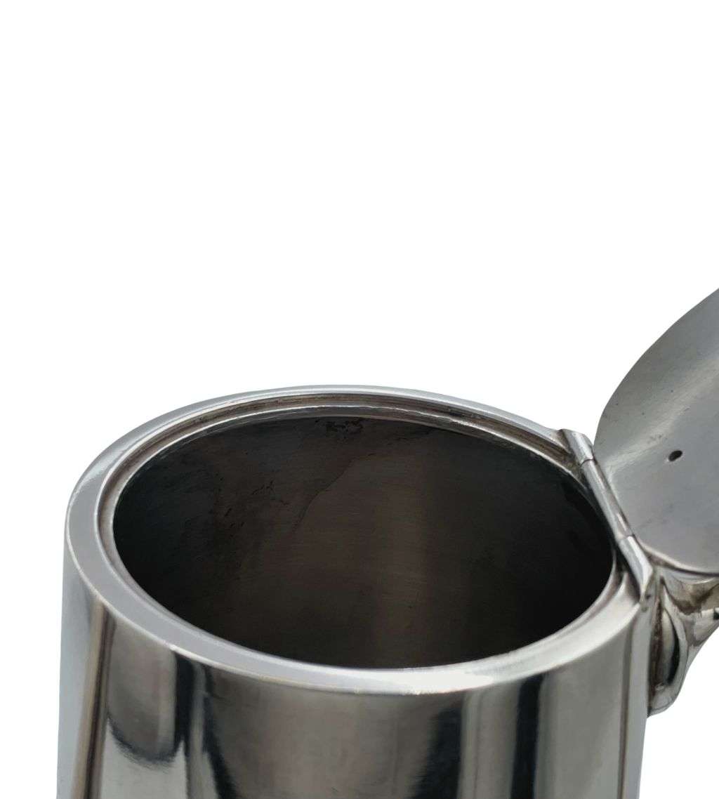 3-piece Christofle Style Silver-Plated Tea and Coffee Service Set