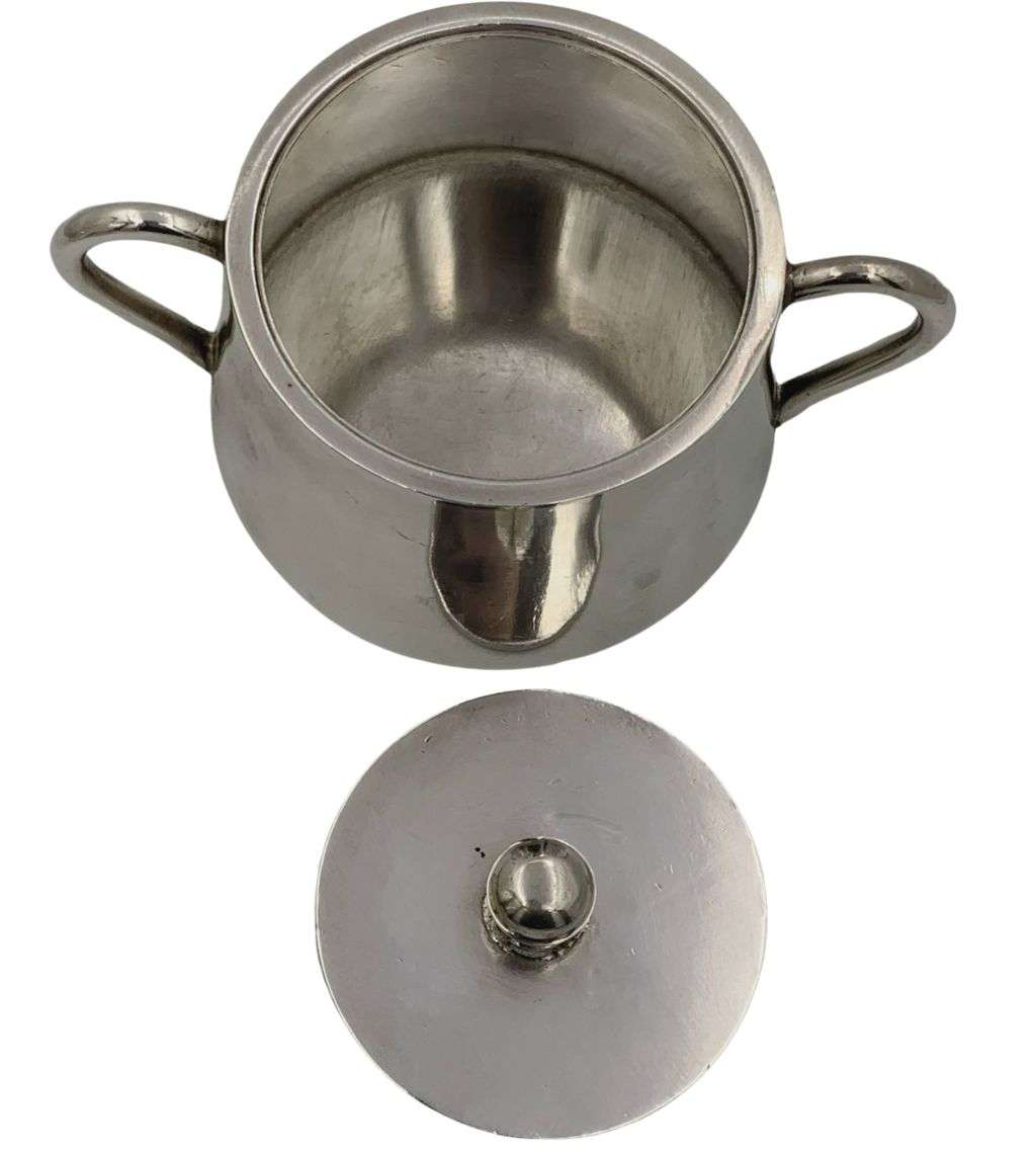 3-piece Christofle Style Silver-Plated Tea and Coffee Service Set