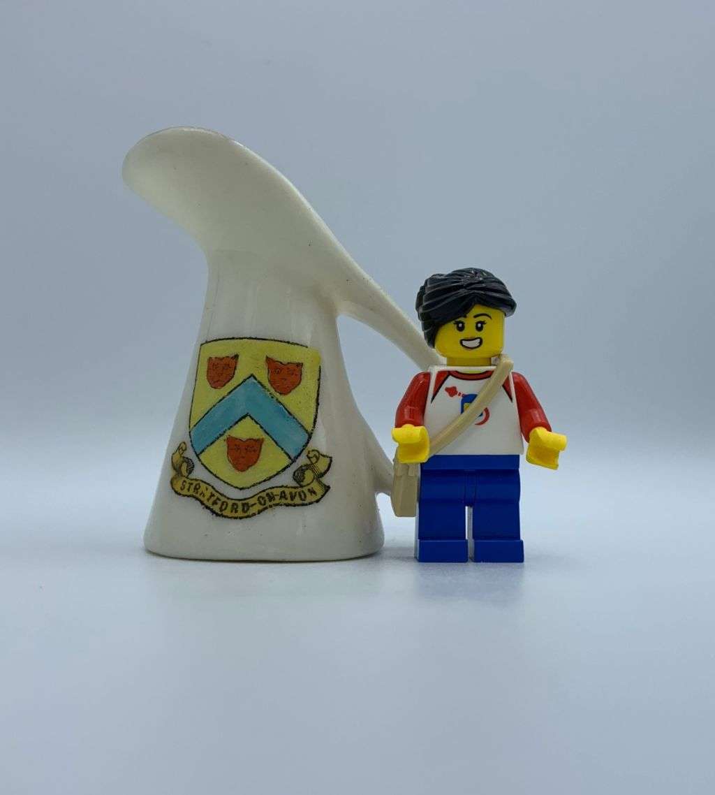 Lot of 8 Miniature Souvenir Collectables - York, Stoke on Trent, Delft, Floral China