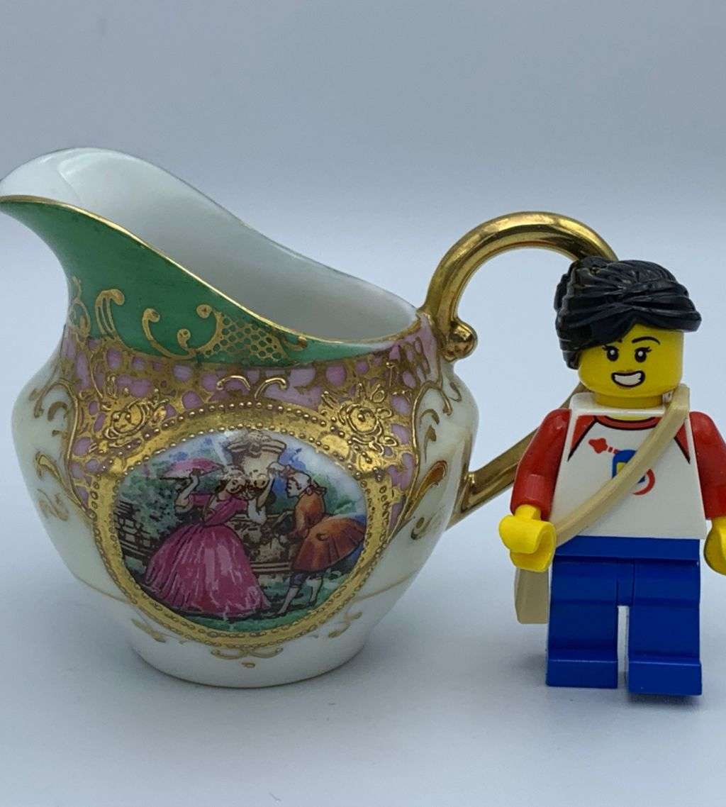 Lot of 8 Miniature Souvenir Collectables - York, Stoke on Trent, Delft, Floral China