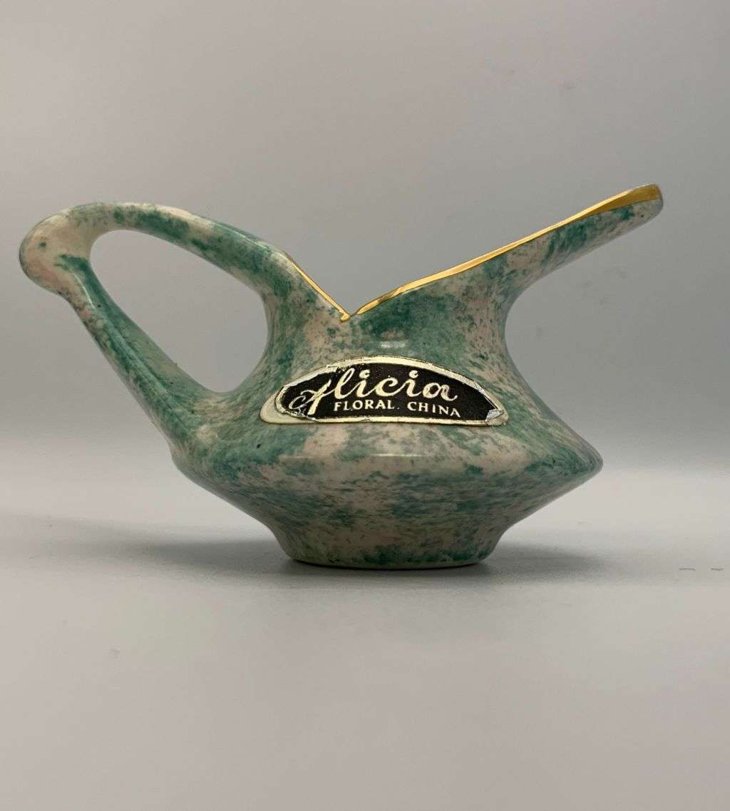 Lot of 8 Miniature Souvenir Collectables - York, Stoke on Trent, Delft, Floral China