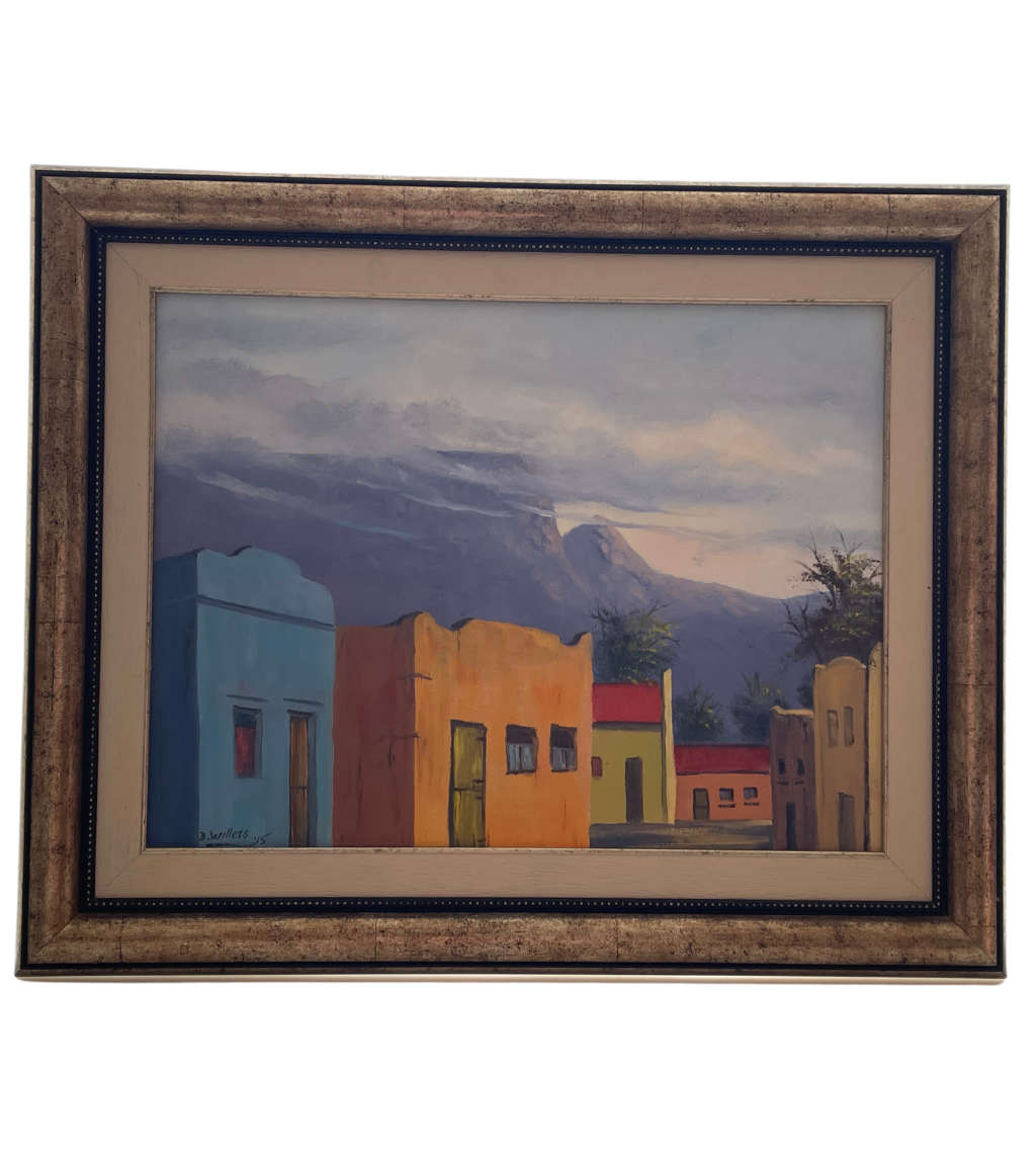 Reduced !Art- Bo Kaap Painting by South African Artist Dane Willers 2015
