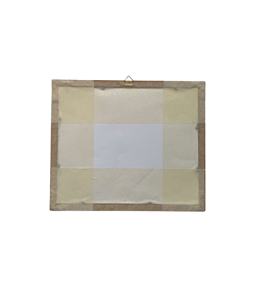 2 Piece Small Oil Paintings - Vintage Nautical and Autumn Landscapes Duo