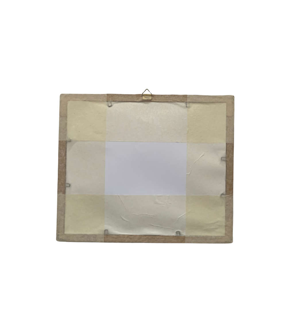 2 Piece Small Oil Paintings - Vintage Nautical and Autumn Landscapes Duo