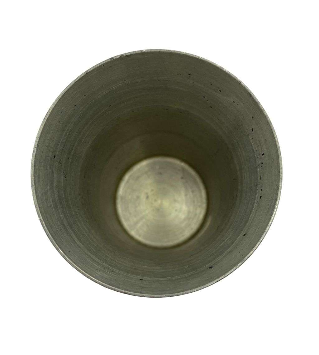 Vintage German SKS Zinn Pewter Mug - Hunting Scene Relief - 380ml Capacity