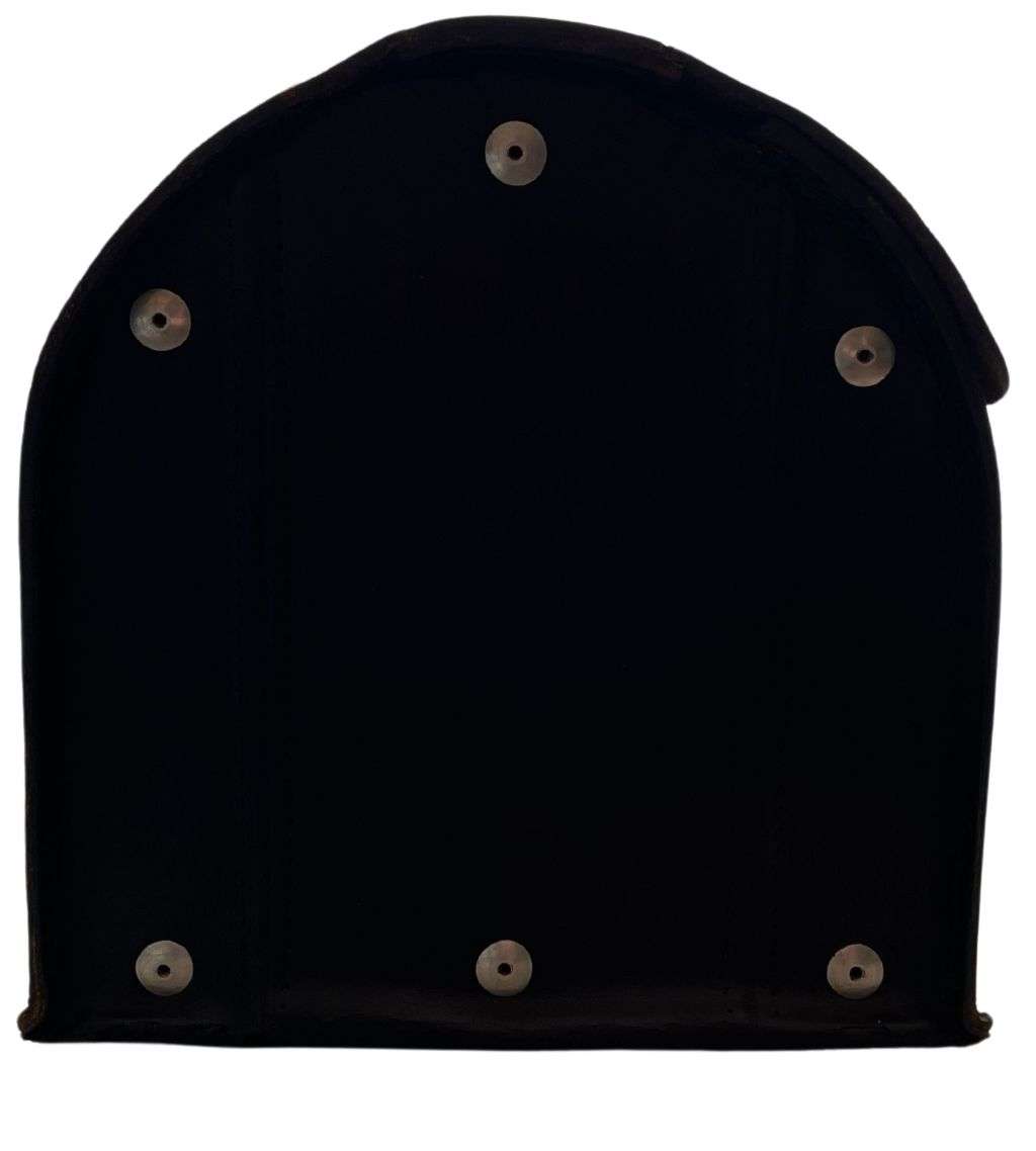 Reduced ! Vintage Genuine leather SA Rugby Bag with Terence Name, Springbok, and Protea Marks