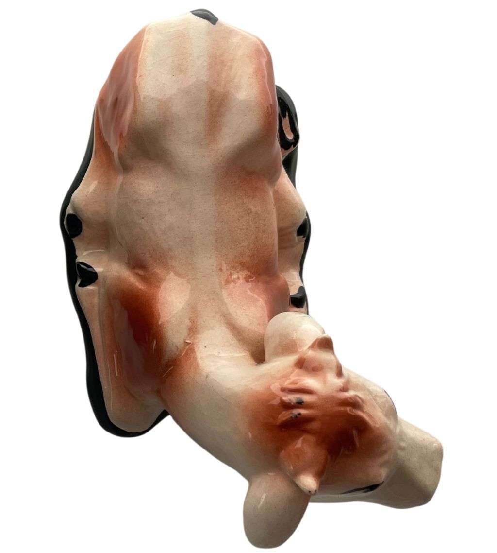 Vintage Ceramic Cows 2 Piece Set