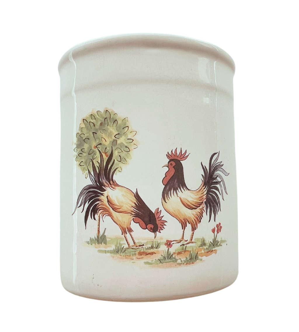 2 Piece Farmhouse Rooster Collectibles Set - Vintage Charm for Your Home