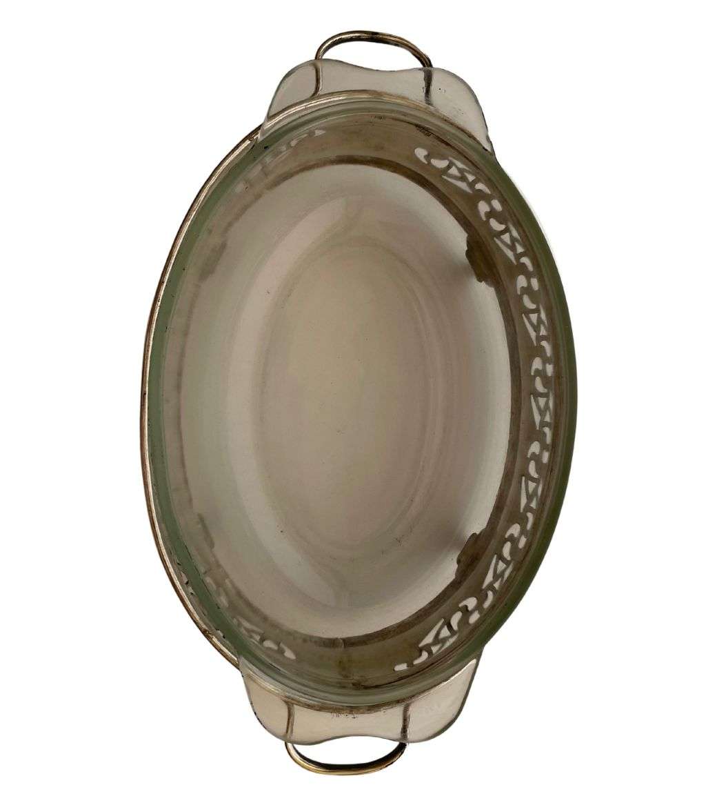 3-Piece Vintage Silver Plated Serving Bowl Holders Set - Elegant Tableware Collection