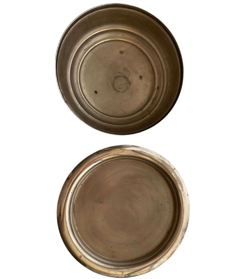 Vintage Silverplated Butter Dish with Lid - Elegant Tableware c.1930-1950