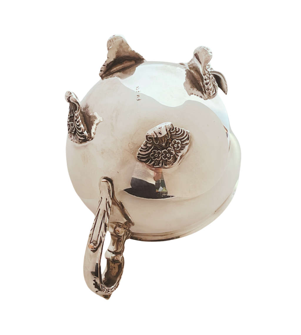 Vintage 1970s Emess Silver-Plated Balmoral Cutlery Pattern Coffee and Tea Pot Set - 4 Pieces