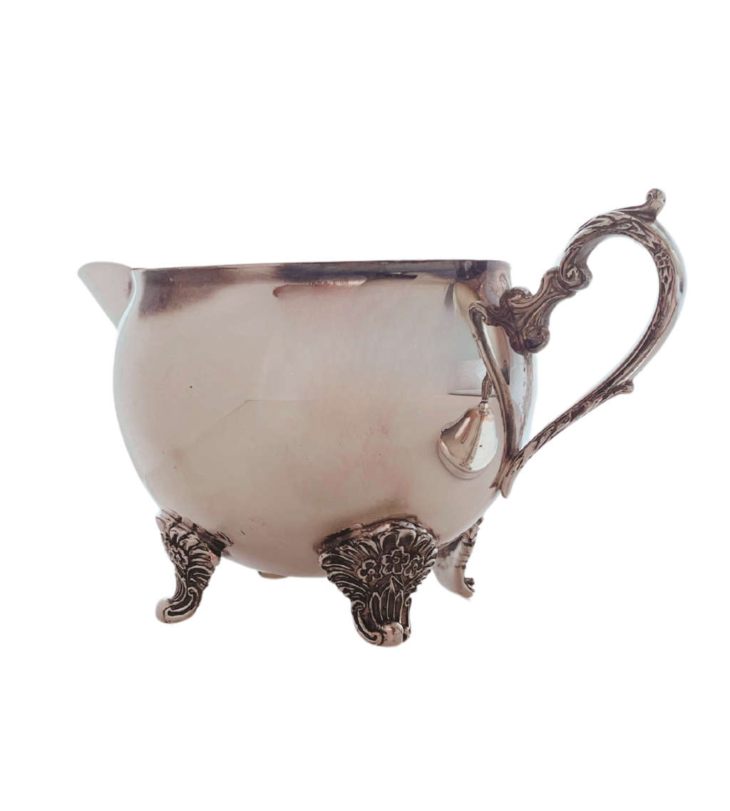 Vintage 1970s Emess Silver-Plated Balmoral Cutlery Pattern Coffee and Tea Pot Set - 4 Pieces