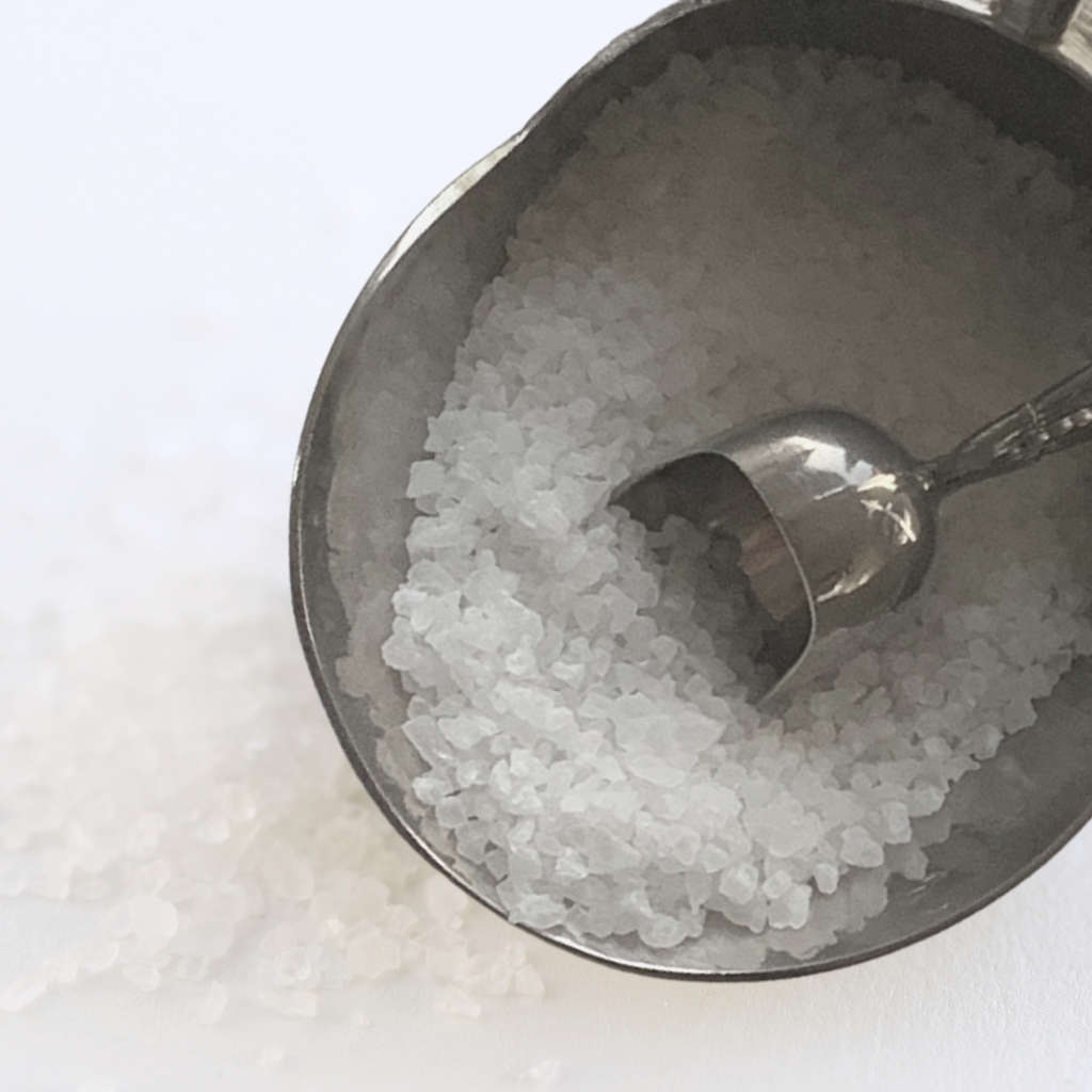 Vintage Ornate Sugar Scuttle Bowl with Hanging Scoop