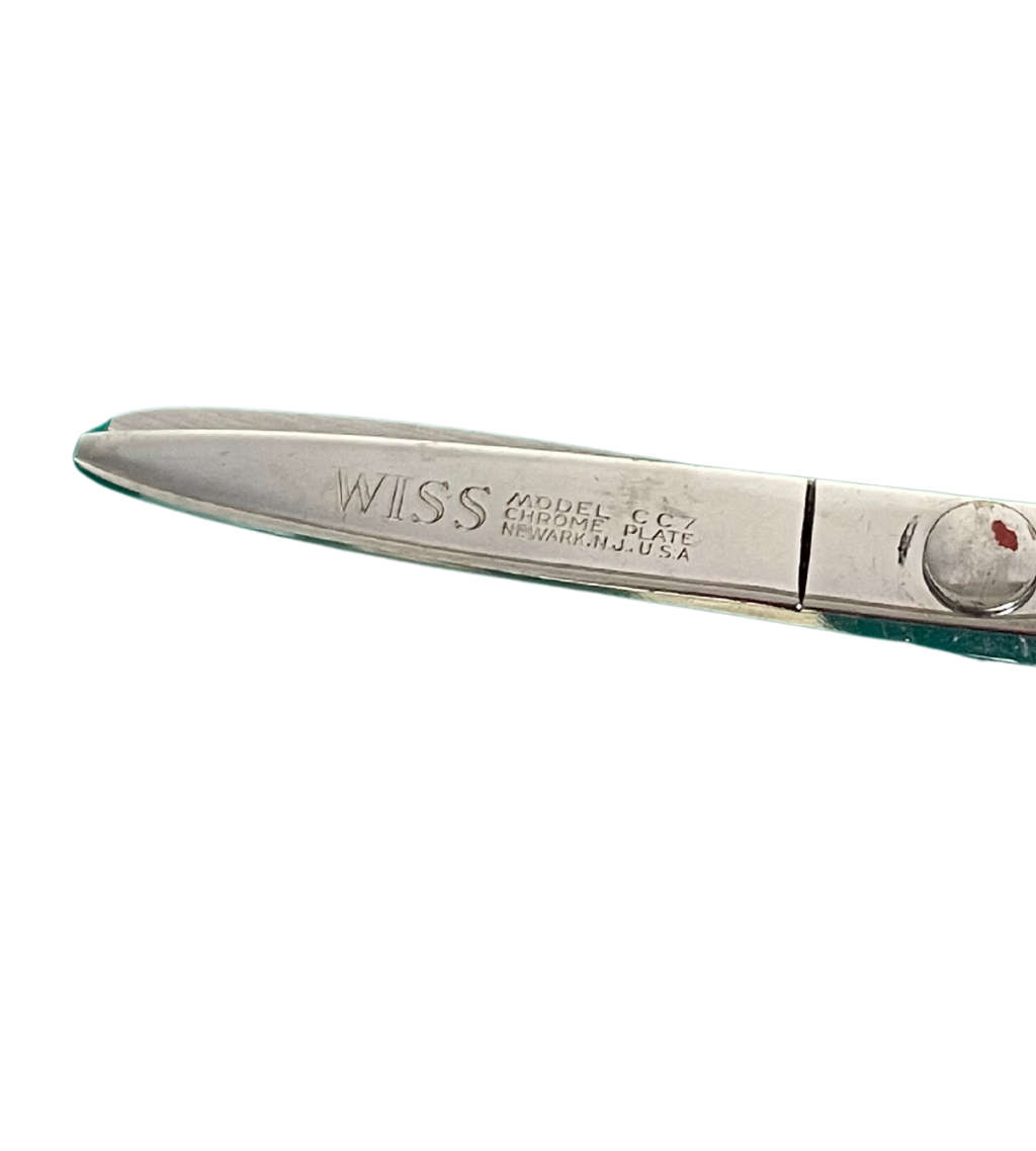 Rare Find: Wiss CC7 Pinking Shears & Kabeso Solingen Germany Mid-20th Century Pair