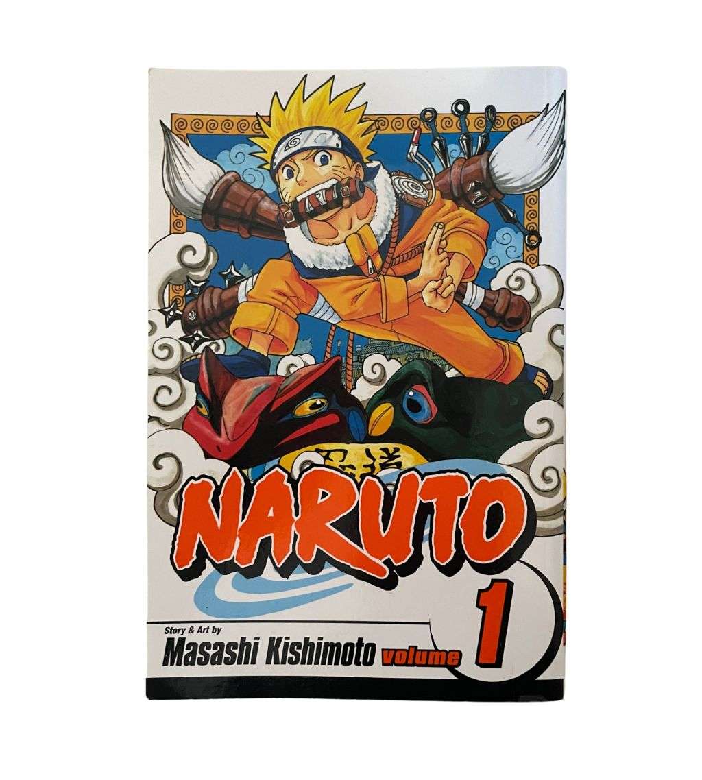 Huge 15-Piece Naruto Episodes Dvd and Manga Paperback Book Set - Complete Adventures and Stories