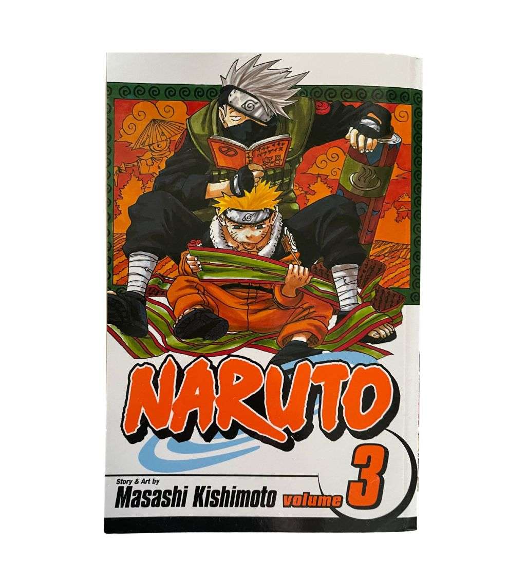 Huge 15-Piece Naruto Episodes Dvd and Manga Paperback Book Set - Complete Adventures and Stories