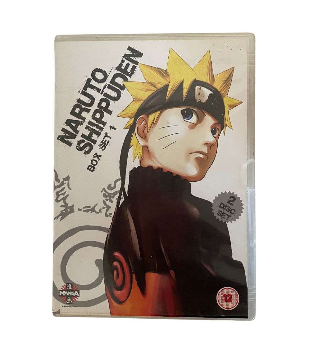 Huge 15-Piece Naruto Episodes Dvd and Manga Paperback Book Set - Complete Adventures and Stories