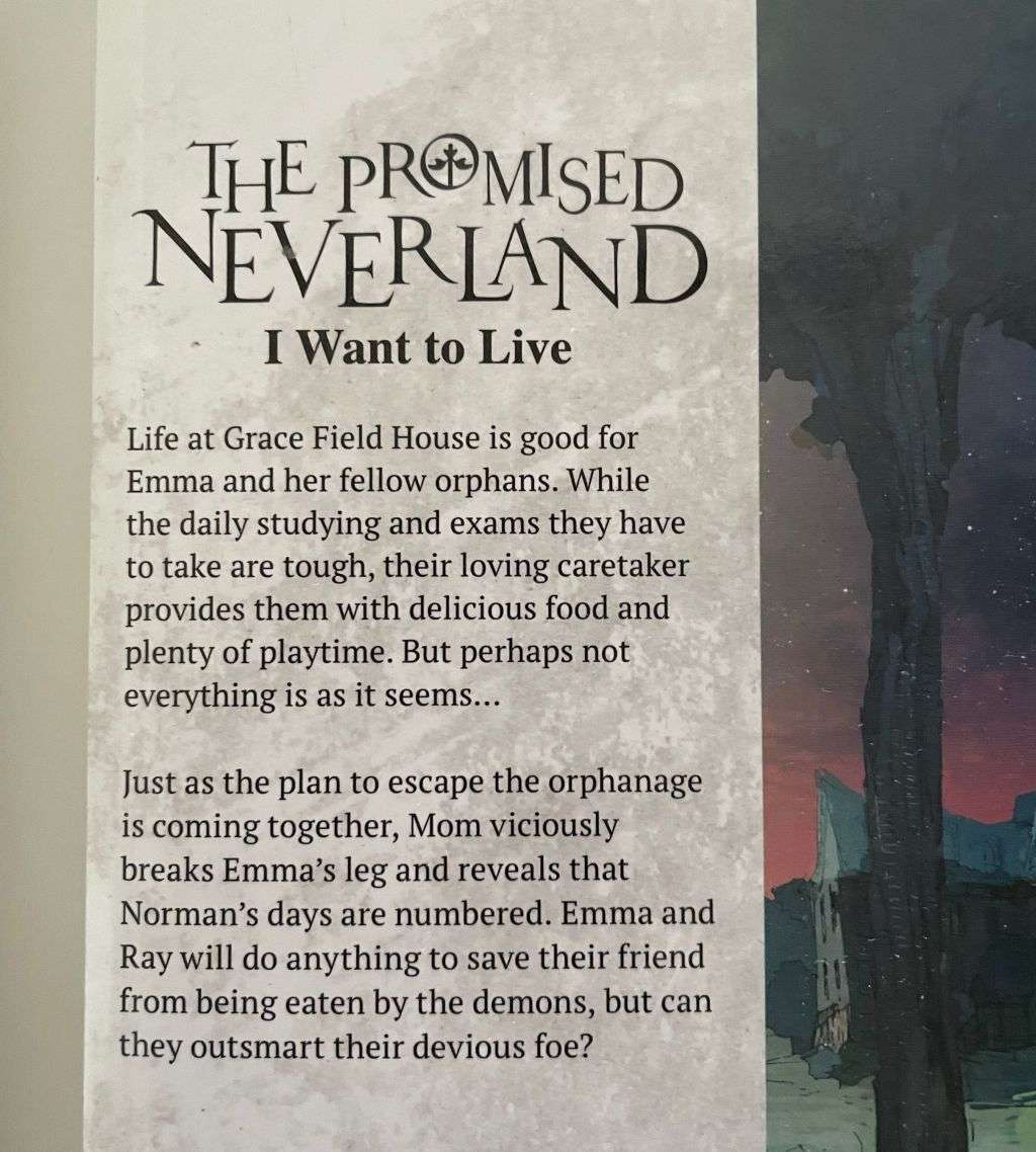 Set of 2 The Promised Neverland Manga Books (Vol. 3 & 4) by Kaiu Shirai and Posuka Demizu - Like New