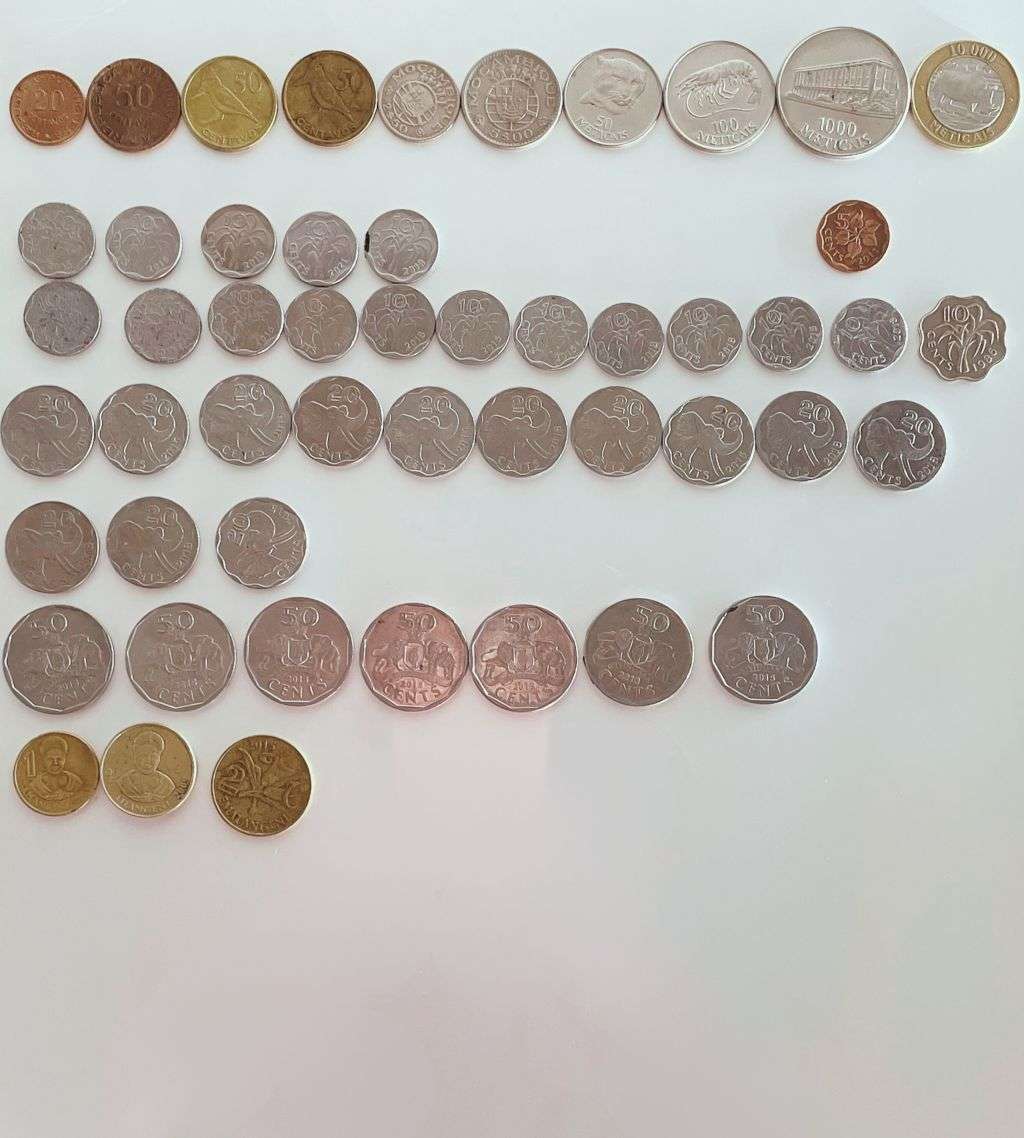 Extensive African Coin Collection: 94 Coins from 12 Countries - Unique Numismatic Treasure