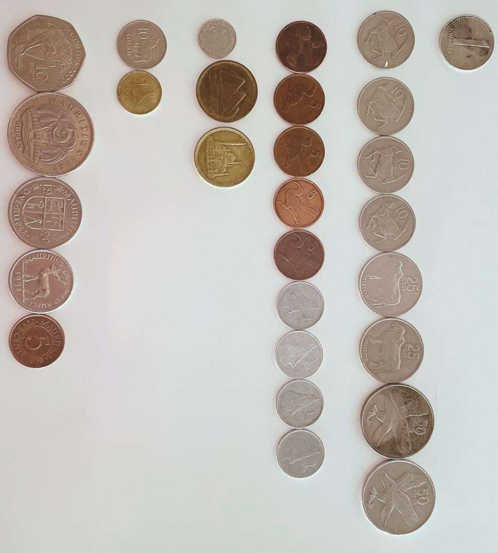 Extensive African Coin Collection: 94 Coins from 12 Countries - Unique Numismatic Treasure