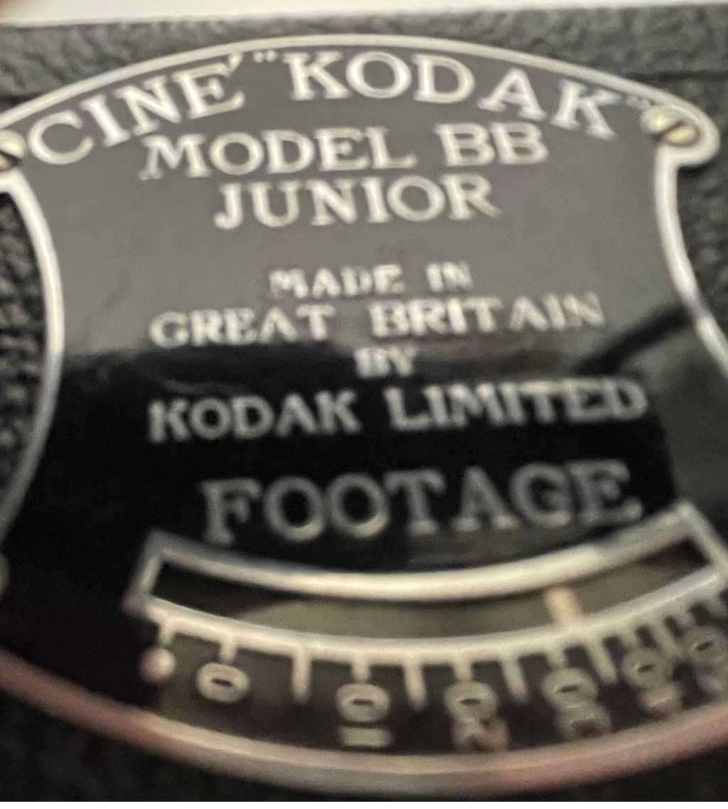 Vintage 1930s CINE Kodak Model BB Junior 16mm Film Camera & Bilora Blitz-Box 120 Film Camera 1948