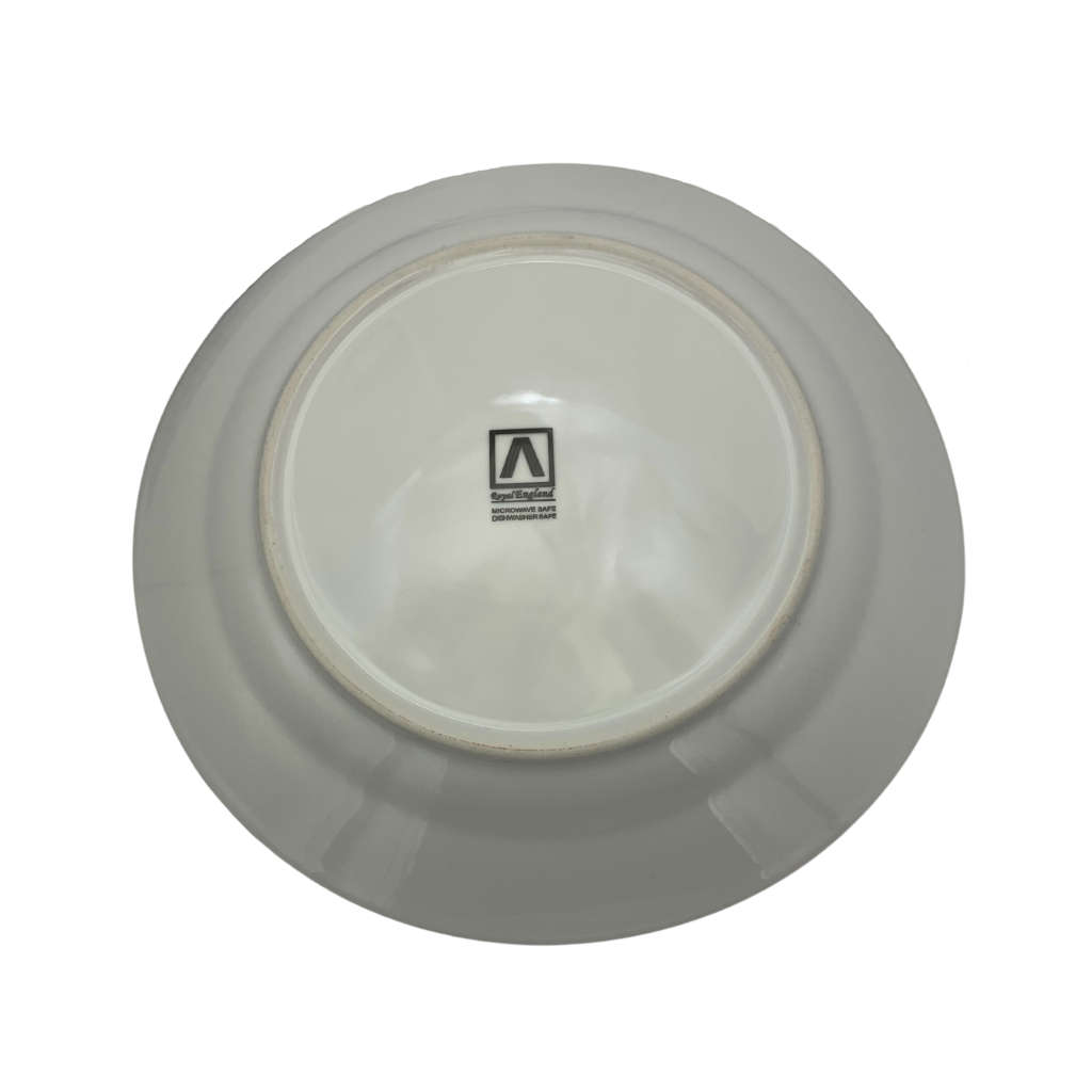 Replica Royal Collection 12-Piece Porcelain Dinner Plate Set - White & Blue