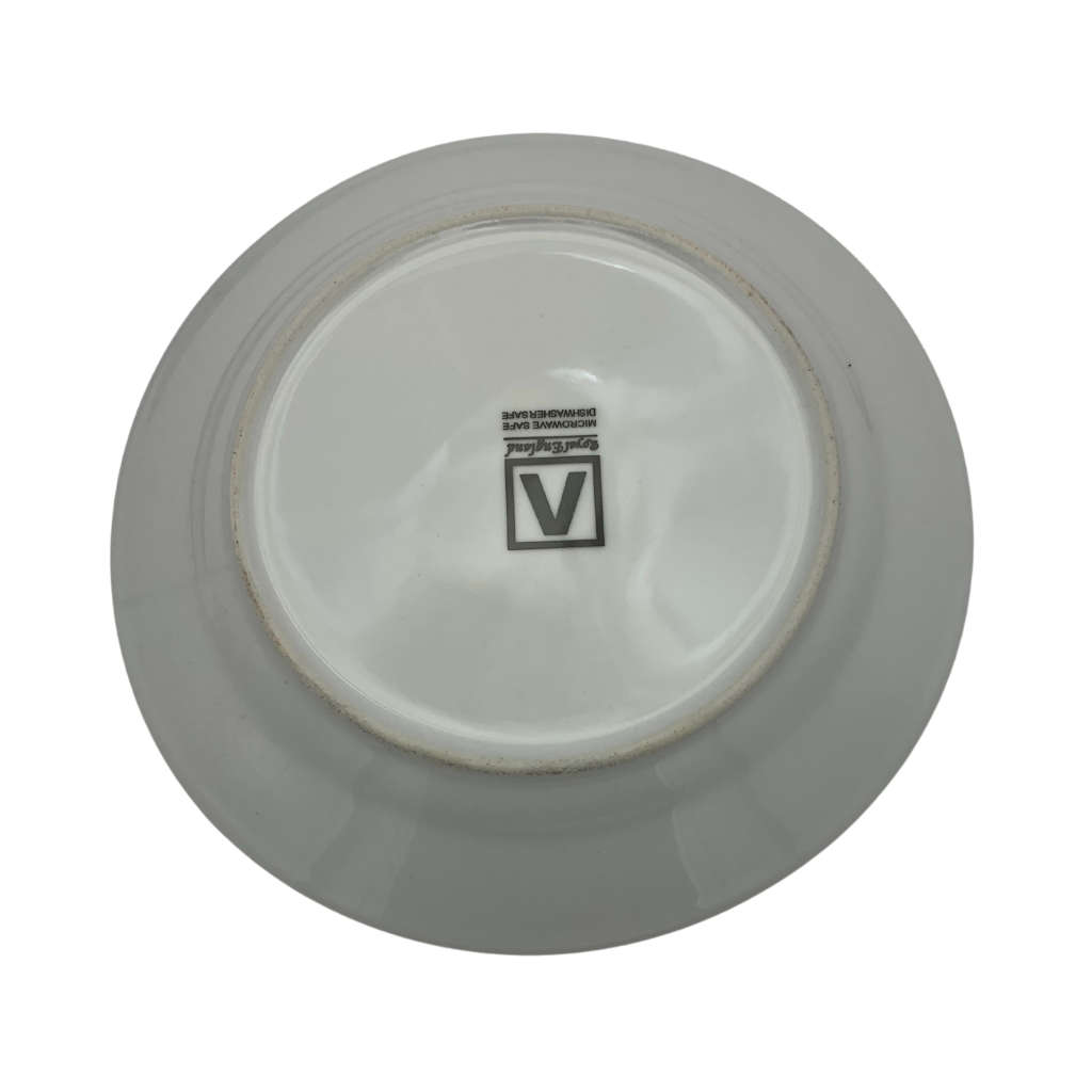 Replica Royal Collection 12-Piece Porcelain Dinner Plate Set - White & Blue