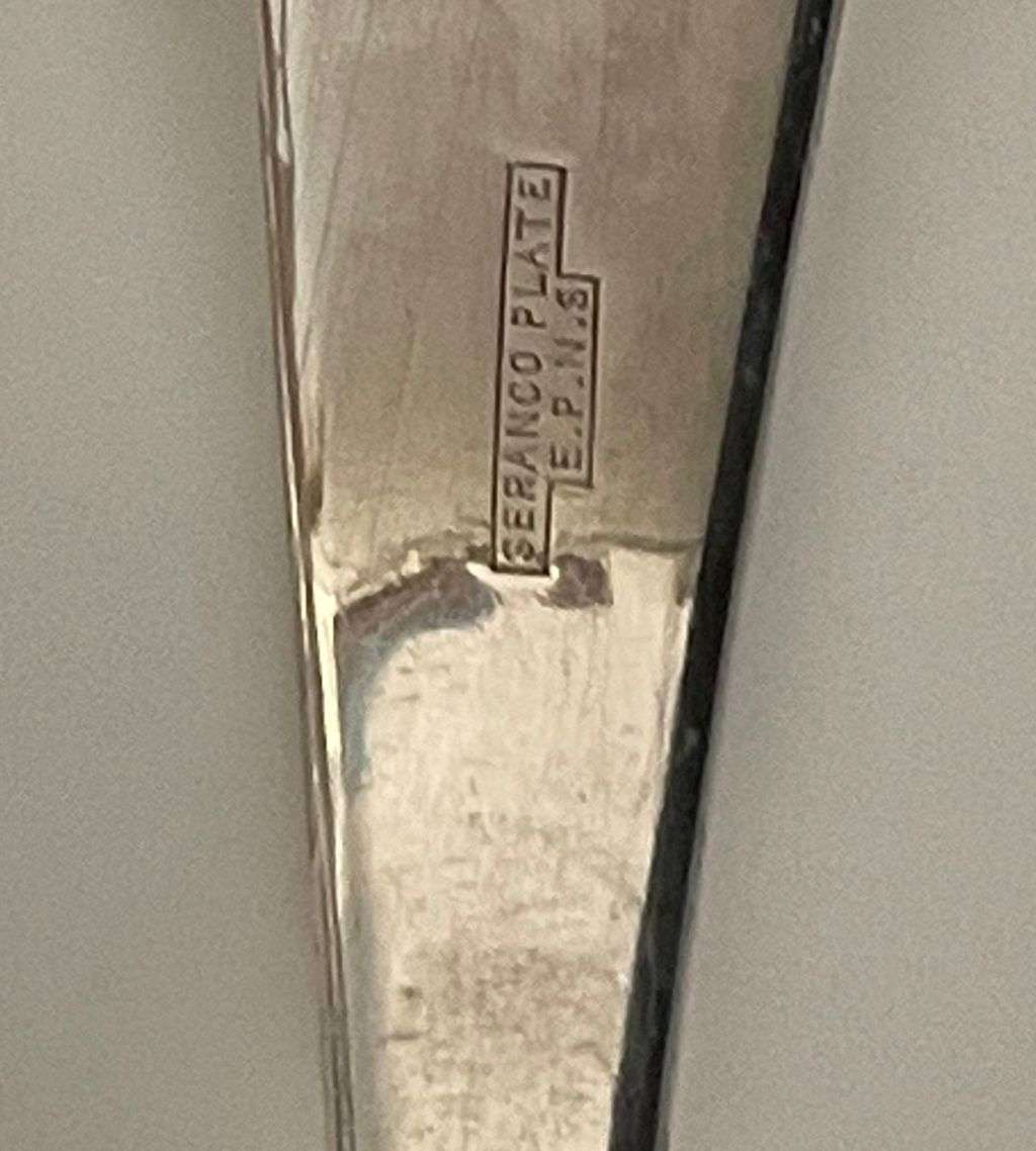 Large 24cm Seranco Silver Plate Soup Tureen & Ladle with Lid - Exquisite