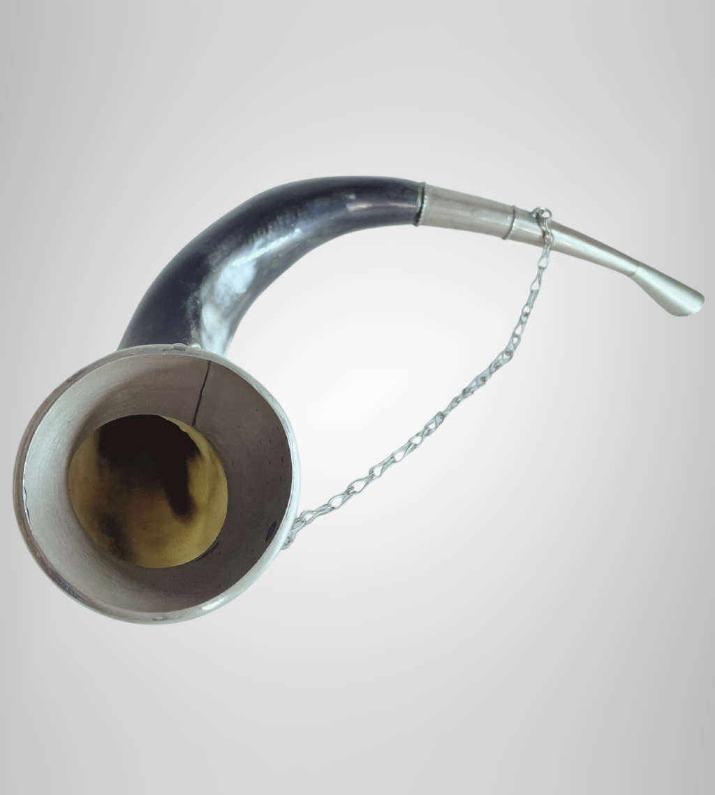 Set of 3 Antique Viking Style Drinking Horns