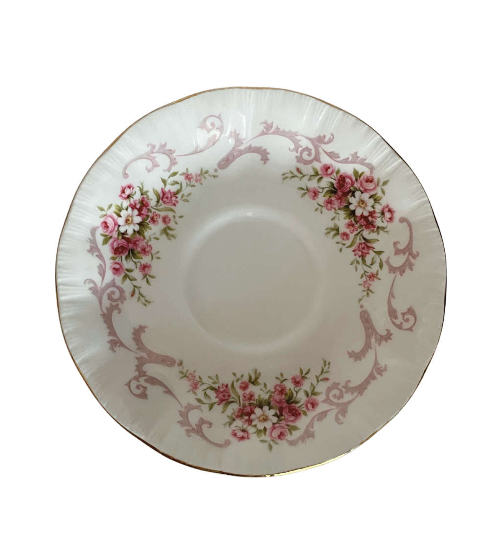 Vintage Paragon Rose Bouquet Teacup Trio - Fine Bone China, Royal Warrant