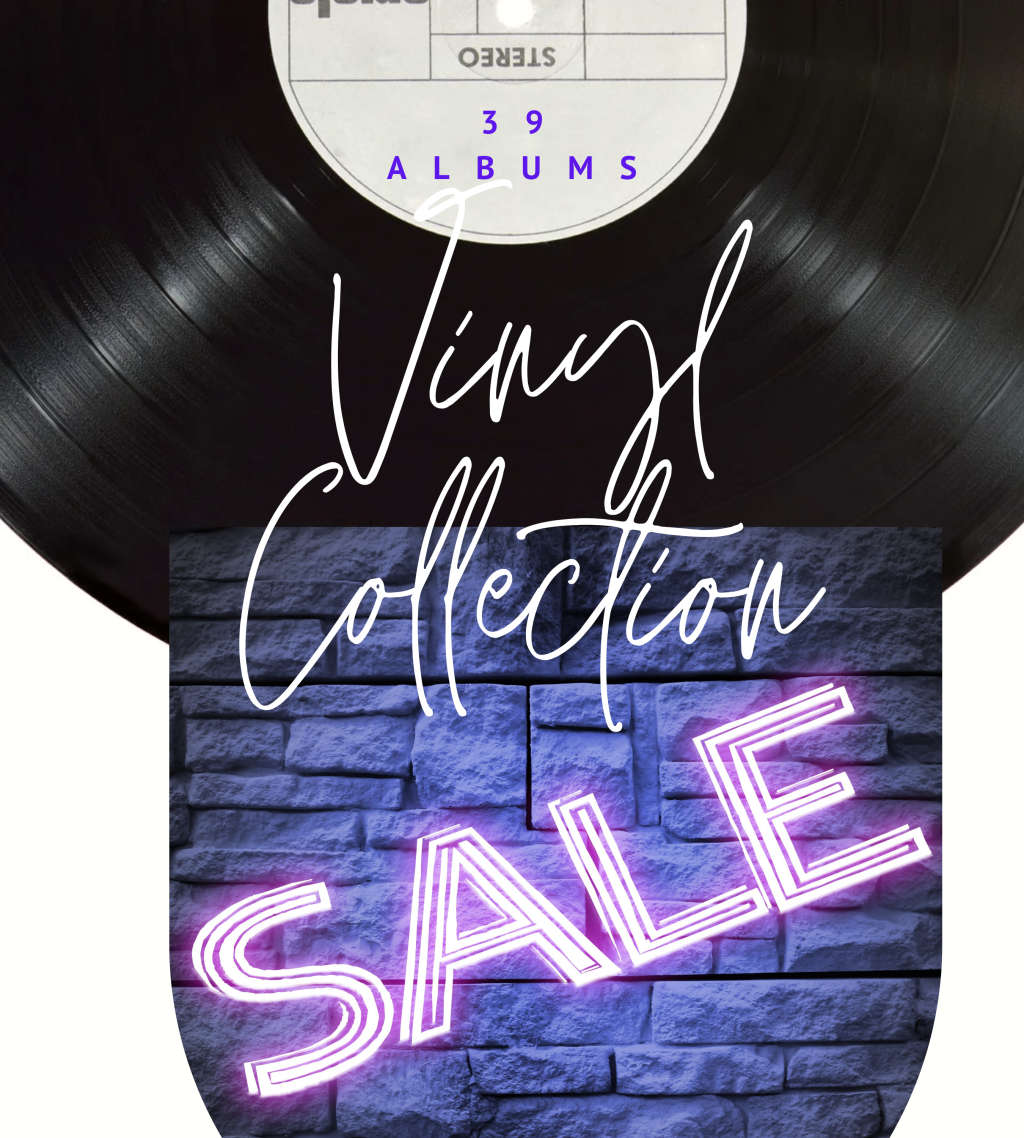 40+ Vinyl Record Collection: Classic Rock, Pop, and More Albums LP Combo Sale