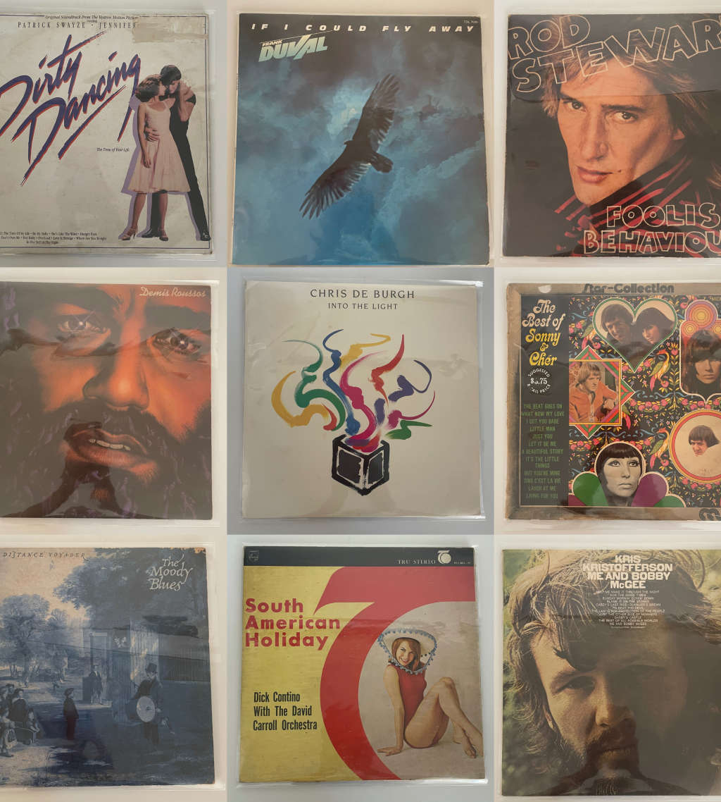 40+ Vinyl Record Collection: Classic Rock, Pop, and More Albums LP Combo Sale