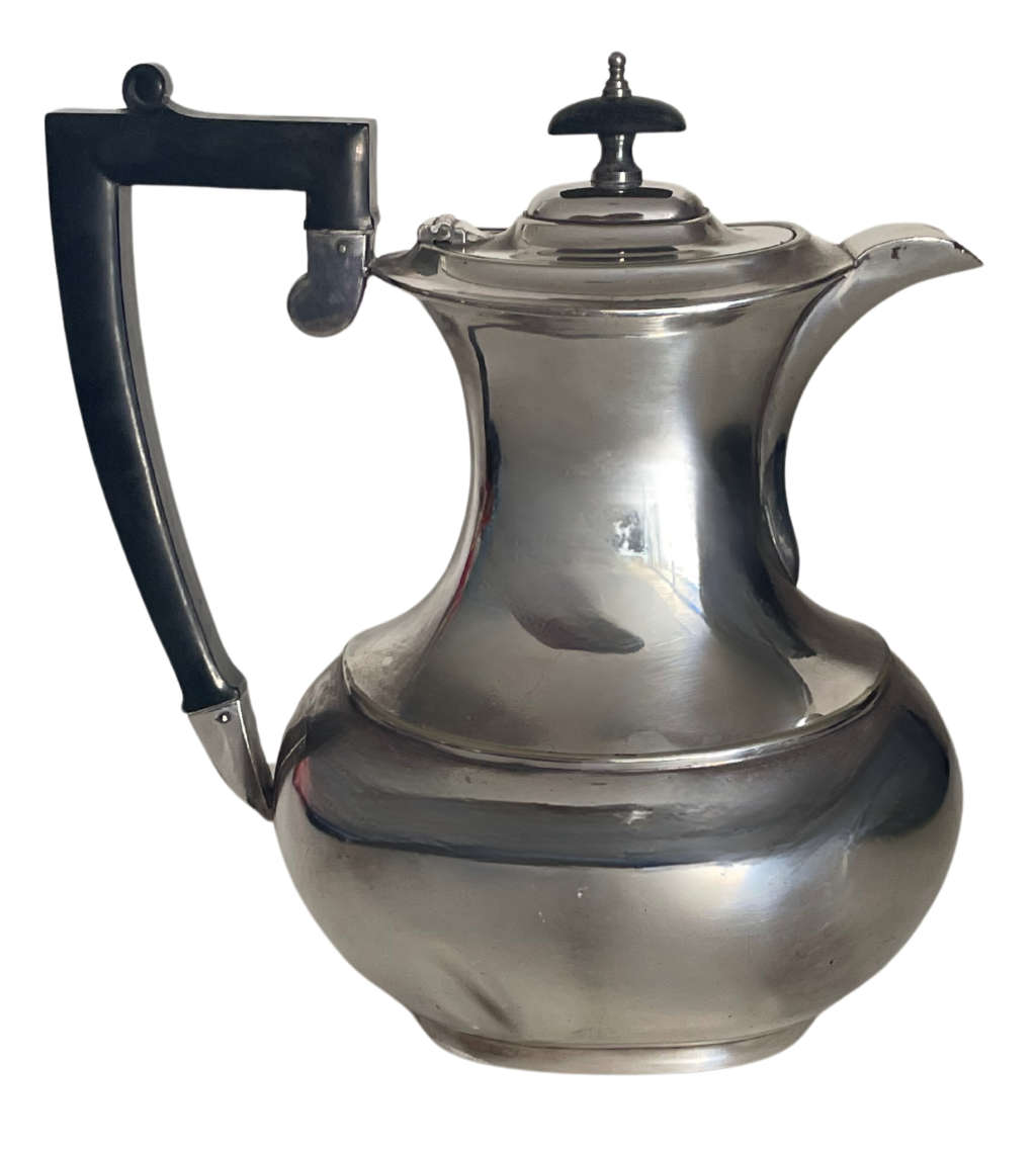 Silver-Plated Sheffield EPNS Teapot with Bakelite Handle and Finial