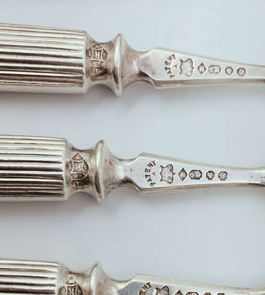 Reduced! Antique 16-Piece Elkington & Co. Victorian Cutlery Set - 1851 Titanic